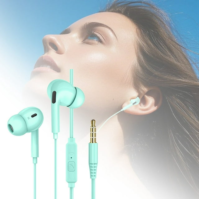 Stylish Wired Earphones With Sound Noise Isolation And Comfortable Fit For Music Lovers