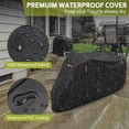 thumbnail image 4 of Funda para triciclo STARTWO, impermeable, resistente al viento, a prueba de polvo, 191 x 76 x 112 cm, 4 of 7