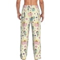 thumbnail image 2 of Bixox Men's Turtle Crab Sea Horse Patterned Pajama Pants with Pockets Lounge Clothes for Home, 2 of 5