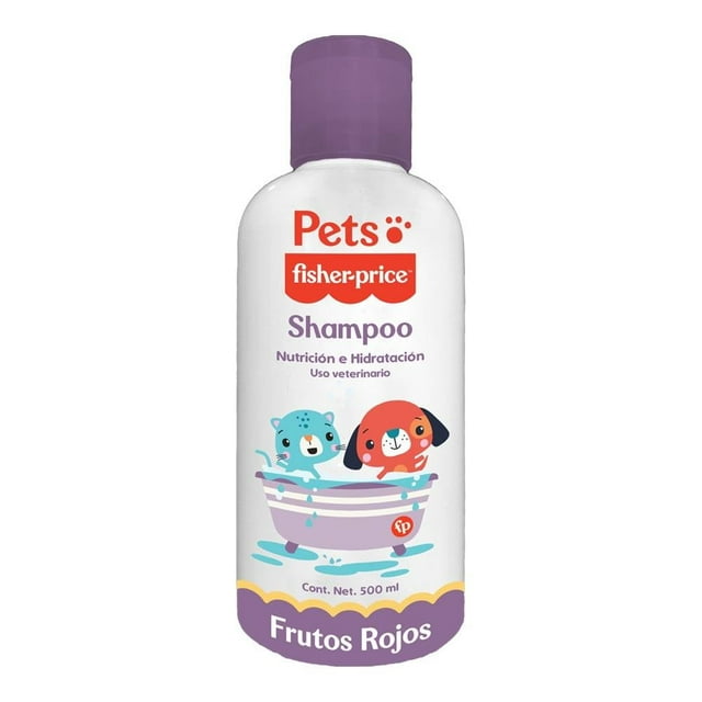 Shampoo para Mascota Pets&More Fisher-Price Nutrición e Hidratación Frutos Rojos 500 ml