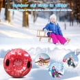 thumbnail image 4 of Círculo De Esquí Círculo de esquí de PVC Anillo de natación de snowboard de invierno inflable (94 cm Navidad) Likrtyny Para Estrenar, 4 of 8