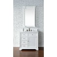thumbnail image 4 of James Martin Vanities 238-104-V36-4Dsc Savannah 36" Free Standing Single Basin V - White, 4 of 5