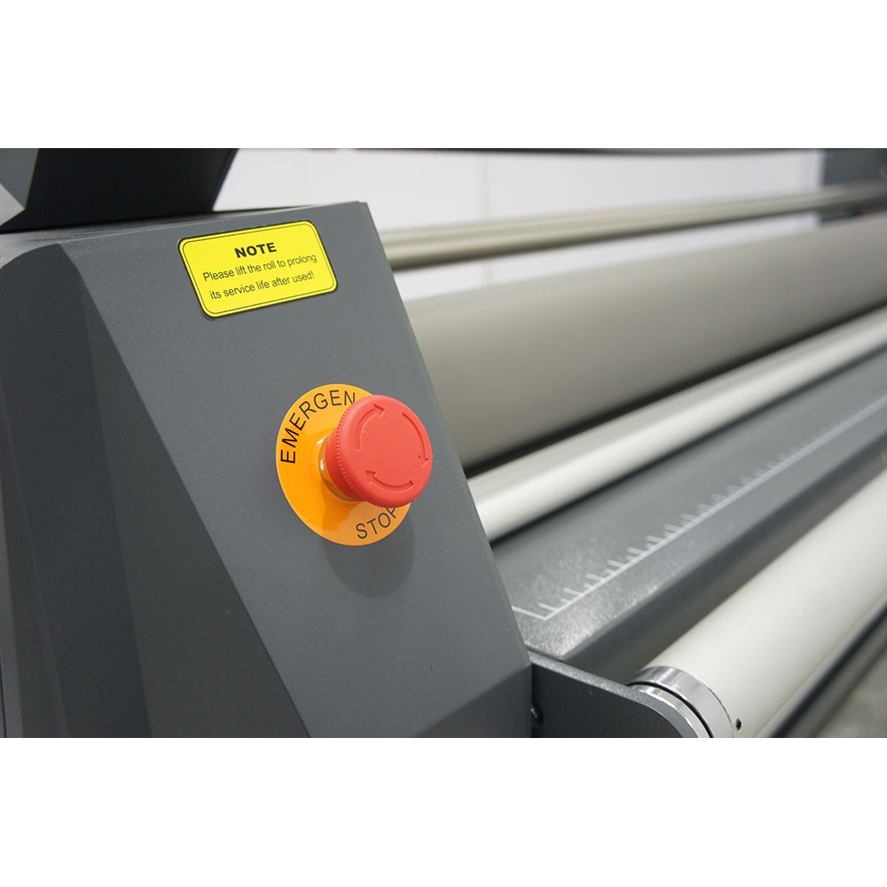 Qomolangma 67in Wide Format Full-aut Roll to Roll Electric Type Cold Laminator with Heat Assisted