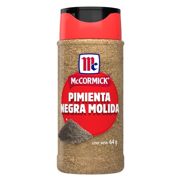 Pimienta negra McCormick molida 64 g