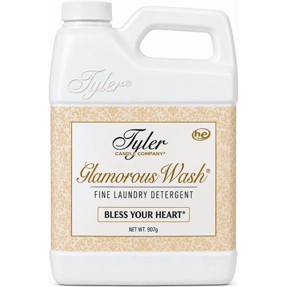 Tyler Candle Company Bless Your Heart Glamorous Wash Liquid Laundry Detergent, 32 fl oz