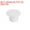 White, variant on Uxcell 200Pack 8mm(5/16") Dia Plastic Screw Hole Plugs Cover for Furniture, White