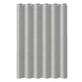 thumbnail image 2 of Oefntac Rideau de Bain en Polyester Robuste Motif Gaufré Imperméable Douche Uni Rideau de Salle de Bain Doublure d'Isolation Thermique, 2 of 6