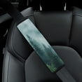 thumbnail image 4 of WERPE Trees Fog Universal Seat Belt Cushions for Car Funny Ideal for Car Interior Accessories 1Pcs, 4 of 5