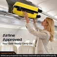 thumbnail image 3 of Rosamo Luggage Sets 3 Piece, HardsideTravel Suitcase with Spinner Wheels 20/24/28" , Carry on Luggage with TSA Lock(Yellow), 3 of 9