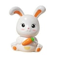 thumbnail image 4 of Cute Rabbit Piggy Bank Money Box Money Saving Box Figurine Crafts Animal Statue, 4 of 8