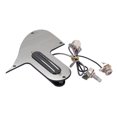 thumbnail image 2 of Juego de mandolina de guitarra Yuyangstore plástico precableado pieza de repuesto plata, 2 of 8