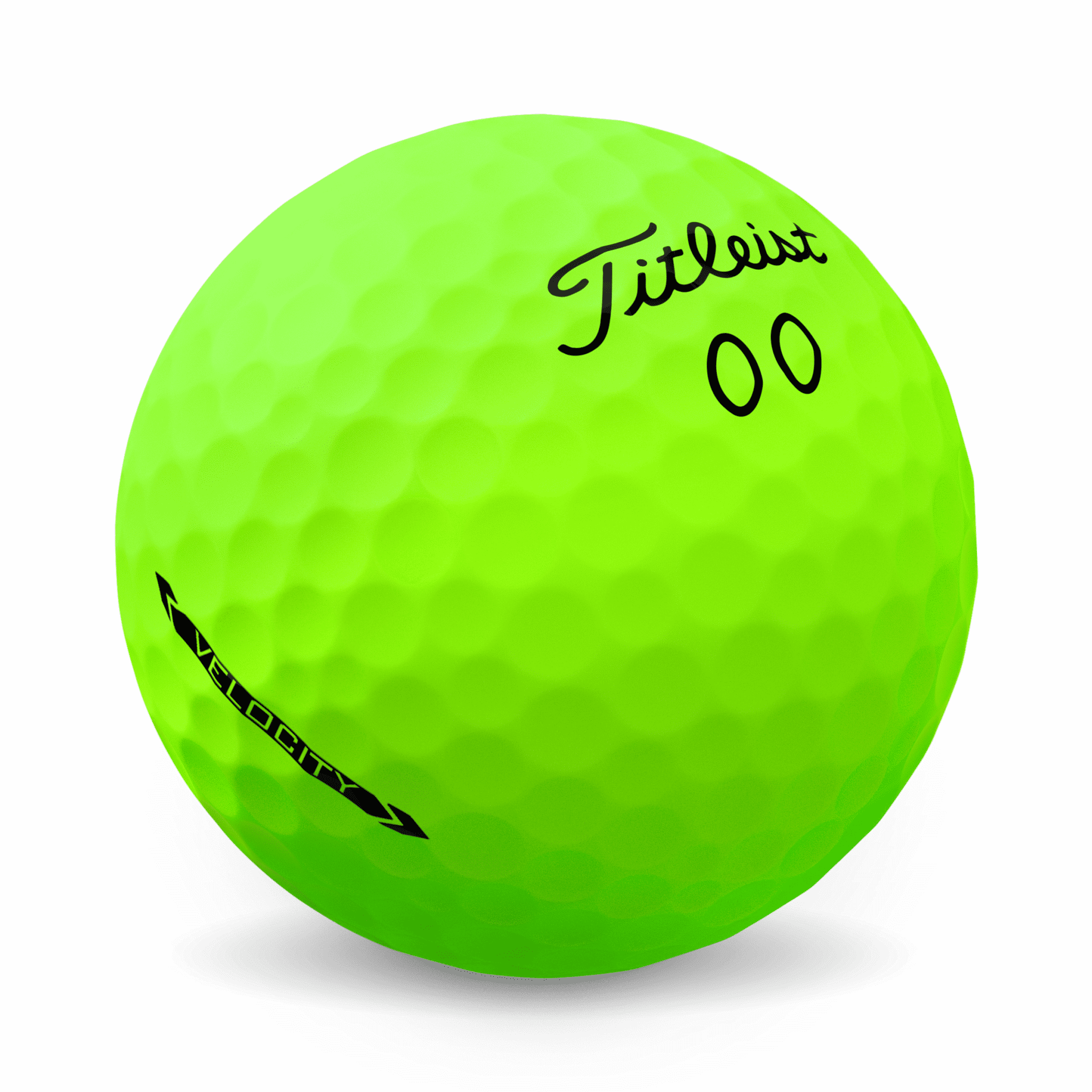 Titleist Velocity High Impact Longer Distance Golf Balls, Matte Green, 12 Pack