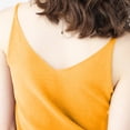 thumbnail image 5 of Camisole Tank Tops for Women Sleeveless V Neck Ribbed Knit Vest Top 2026 Summer Fashion Clothing Yellow 2XL, 5 of 9