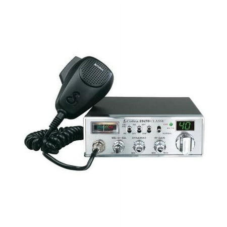 Cobra 25 Ltd 40-Channel Classic Cb Radio With Dynamike(Tm) Gain Control