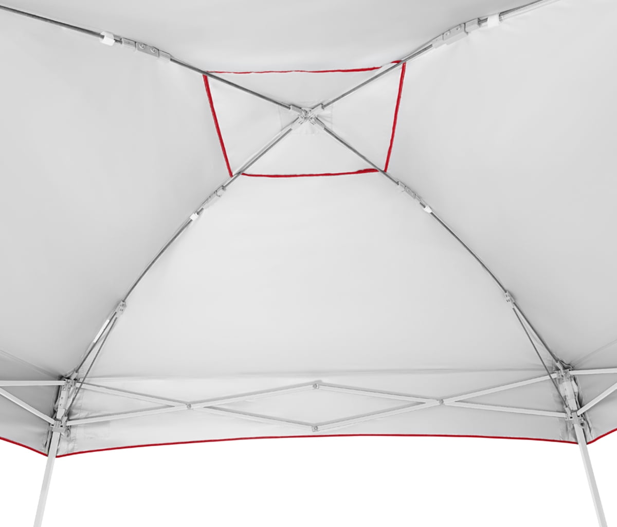 E-Z Up® Dome® Instant Shelter®, Outdoor Vented Shelter Canopy 10' x 10', Red