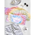 thumbnail image 3 of Manga Girl In Bathtub Tie Dye Spiral Women -Image by Shutterstock, Female XX-Large, 3 of 4