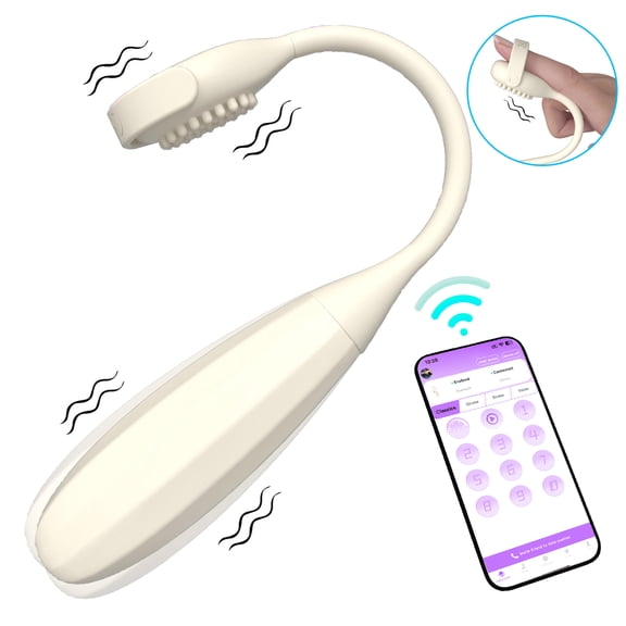 AYIYUN APP Remote Control Vibrator Sex Toys with 7 Vibrations for Women Bluetooth Wearable Vibrating Panty Bullet Adult Toy Stimulator Waterproof Sexual Pleasure Personal Massager Females Couples