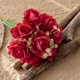 thumbnail image 4 of Ramo de rosas artificiales para mujer, decoración del hogar, ramo de boda, rosa pegada a la pared., 4 of 7