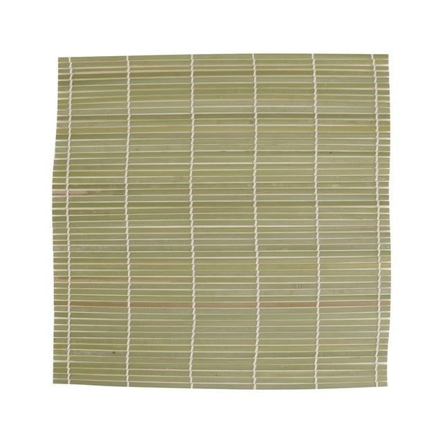 1 alfombrilla de bambú verde para sushi, herramienta de cocina para hacer sushi (30 x 30 cm)
