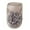 Café, variante sur Gant Exfoliant 2 Pcs Gommage de Bain Extra Épais pour Exfoliation du Corps Spa de Douche Texture Florale Bandes Exfoliantes Serviette de Dos Accessoires de Bain