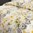 thumbnail image 2 of Hong and Arts Inc. Bed in a Bag Soft Luxury Fluffy Goose Down Alternative Printed Comforter Set Includes Sheet Set, Modern Hydrangea Floral Pattern, 2 of 4