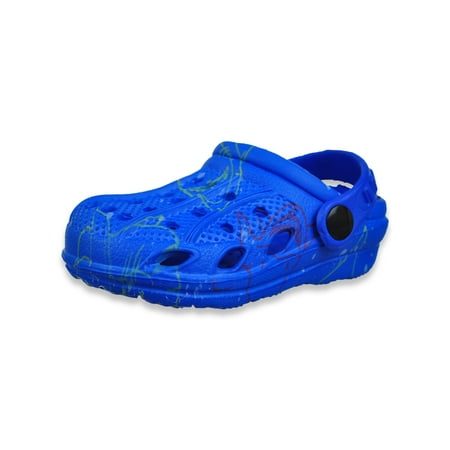 

Bon Bebe Baby Boys Swirl Clogs - royal blue 6 - 9 months (Newborn)