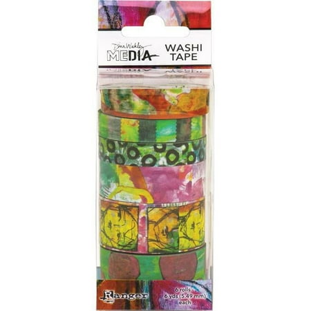 UPC: 0789541063001 | Ranger Dina Wakley Media Washi Tape-#4
