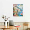 thumbnail image 2 of ERAPDAUR Amalfi Coast Travel Poster Italy Print Maximal Decor Mid Century Modern Wall Art Eclectic Wall Art Italy Poster And Prints Art Canvas Wall Pictures For Living Room Home Decor 16x20 in, 2 of 5
