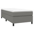 thumbnail image 3 of vidaXL Bed Frame Upholstered Mattress Foundation Bedroom Furniture Fabric, 3 of 8