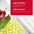 thumbnail image 3 of Nesco Deluxe Food VS-12 Scelleuse sous Vide, 130 Watts, Sacs de Trousse et Couvercle de Visualisation, Compacte, Argent, 3 of 6