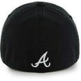 thumbnail image 2 of Men's '47 Black Atlanta Braves Crosstown Classic Franchise Fitted Hat, 2 of 2