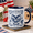 Black, variant on Music Patriotic Mug for Music Lovers, American Rhythm Musician Gift Mug
