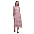 thumbnail image 1 of Bimba Robe de Plage Longue Dos Nu à Col Licou Imprimée pour Femmes - Medium, 1 of 6