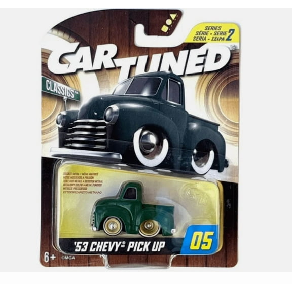 CAR TUNED ‘53 CHEVY PICKUP CLASSICS SERIES 2 HOBBY EXCLUSIVE