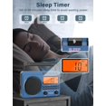 thumbnail image 2 of Digital AM FM Shortwave Radio with Best Reception,4000mAh Rechargeable Portable Radio with NOAA Weather Alert, Big Speaker, Digital Tuner and Stereo, 2 of 8