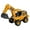 yellow, variant on BESTSKY Toy Cars,Excavator Car Toys,Digging Shovel Rotatable Toy Car,Yellow