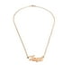thumbnail image 4 of Collar de gargantilla Yinane Reír colgante oro, 4 of 8