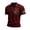 Wine, variant on xunjiayanmaoyi Men's 9/11 25th Annv Polo Shirt Never Forget Loose Fit Patriotic Graphic Knit Blnd S-3XL Multicolor 1Pc First Responder Vet Daily Casual Memorial Wear