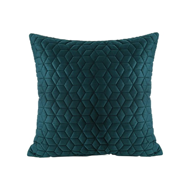 Funda De Almohada Con Relieve Hexagonal, Almohada De Cama, Almohada De Cabecera, Sofá De Salón, Cojín De Respaldo