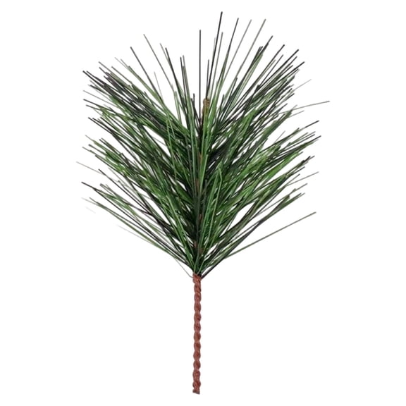 8Pcs Artificial Pine Needles Branches 4 Inch, Lifelike Fir Greenery Picks for Christmas Wreaths Centerpieces, Small Pine Twigs Stems for Holiday Tree Arrangements Home Decor Use