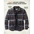 thumbnail image 6 of Legendary Whitetails Men's Archer Thermal Lined Flannel Shirt Jacket, 6 of 6