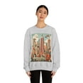 thumbnail image 4 of Manhattan Urban Wanderlust Unisex Heavy Blend Crewneck Sweatshirt, 4 of 9