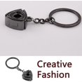 thumbnail image 5 of 2 Pcs Keyring Rotary Wankel Engine Rotor Car Engine Part Gift Car Accessories Key Chain, 5 of 5