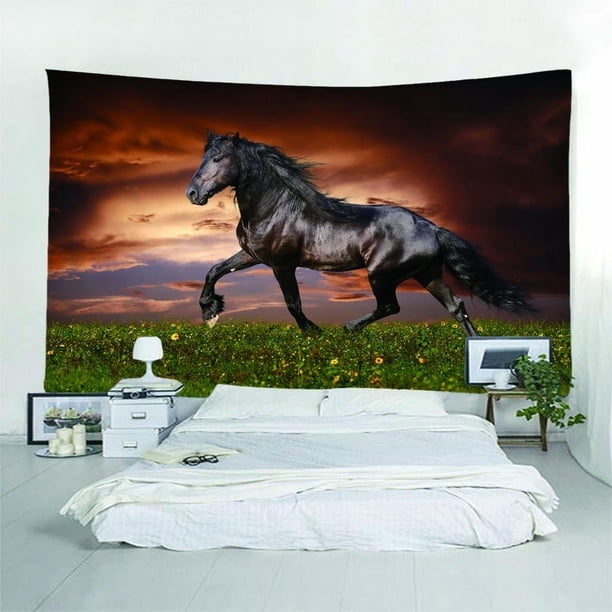Impresión 3D Animales Poliéster Tapiz Decoración para Colgar en Dormitorio Sala de Dormitorio Decoración 150 Cm 13 Macarena Tapicería de animales para la pared