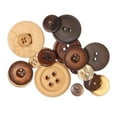 thumbnail image 3 of UNIQUE CREATIV Box of Buttons, Assorted Sizes & Shades, Reusable Clear Case – ~65 g, 3 of 4