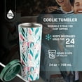 thumbnail image 7 of TAL Stainless Steel Coolie Tumbler 24 fl oz, Green Tropical, 7 of 7