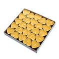 thumbnail image 2 of YiBai 50 Pcs Tobacco- Candle Floating Tea Lights Wedding Party Candle Small Votive Candles Mini Candles Round Candles Tea Light for Wedding Romantic Paraffin, Yellow(M), 2 of 8