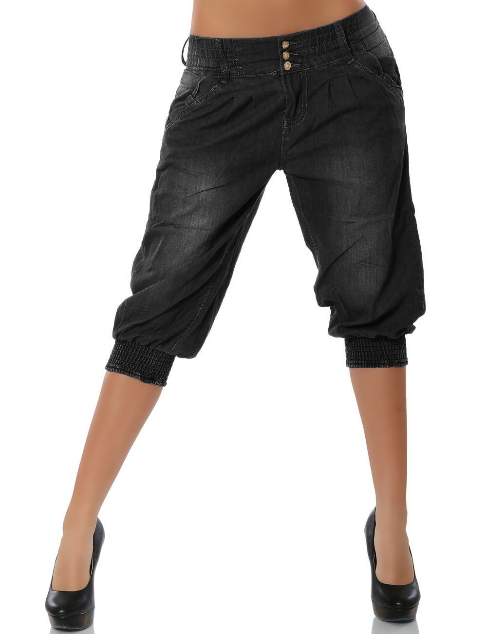 9 inch jean shorts