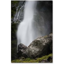 Trademark Fine Art 'Meditative Falls' Canvas Art by Philippe Sainte-Laudy