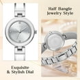 thumbnail image 3 of Bomieux Woman Watches Elegant Bangle Watch for Women with Adjustable Strap 3ATM Water Resistance Gift for Woman, 3 of 9